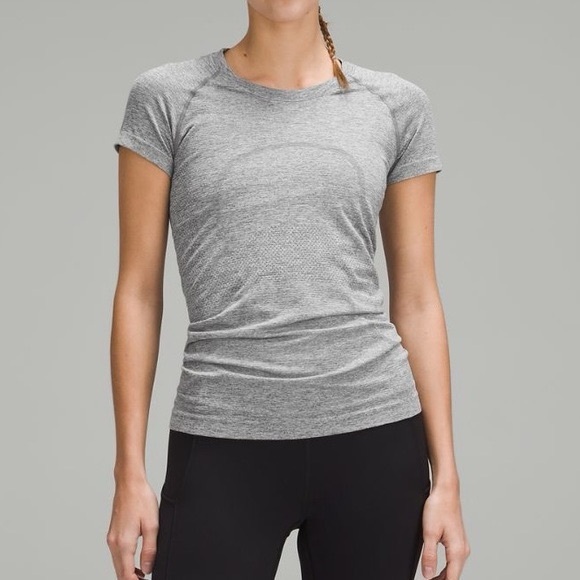 lululemon swiftly tech short sleeve slate / white - Picture 1 of 7